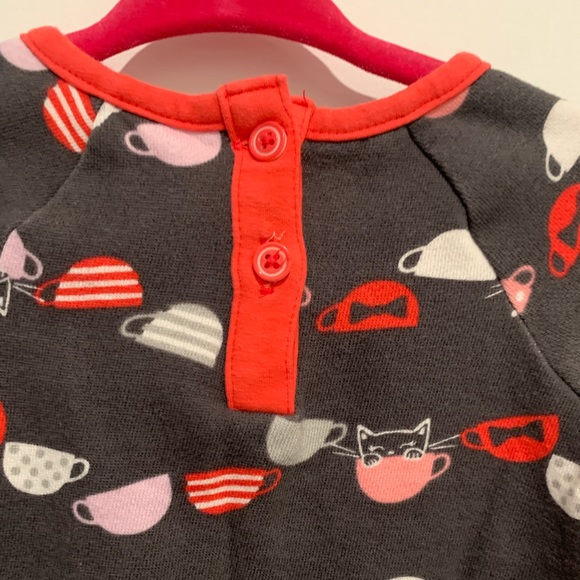 Gymboree dress with cats and mugs on it. Comes with bloomers. Size 12-18 months. - Picture 6 of 6